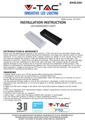 V-TAC 80133970 Instrucciones De Instalación