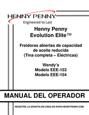 Henny Penny Evolution Elite Wendy's EEE-154 Manual Del Operador