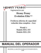 Henny Penny Evolution Elite Wendy's EEG-153 Manual Del Operador