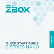 Zotac ZBOX CI667 nano Guia De Inicio Rapido