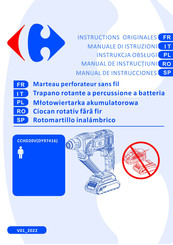 Carrefour CCHD20V Manual De Instrucciones