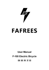 FAFREES F-100 Manual Del Usuario