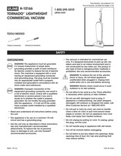 Uline TORNADO H-10166 Manual De Instrucciones