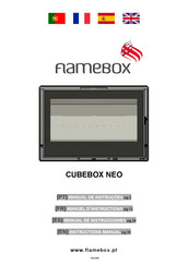 FLAMEBOX CUBEBOX NEO Manual De Instrucciones