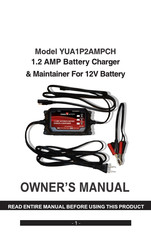 Yuasa YUA1P2AMPCH Manual Del Propietário