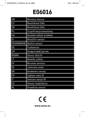 Emos E06016 Manual De Instrucciones