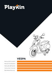 PLAYKIN VESPA Manual Del Usuario