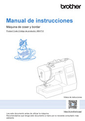 Brother 888-P10 Manual De Instrucciones