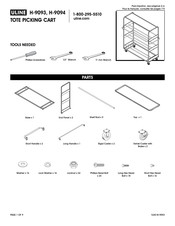 Uline H-9093 Instrucciones De Montaje