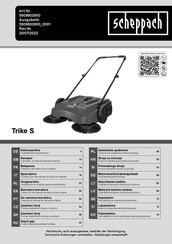 Scheppach Trike S Traducción Del Manual De Instrucciones Origina