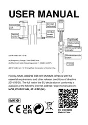 MOB MO6622 Manual Del Usuario