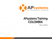 APsystems COLOMBIA YC500A Manual Del Usuario