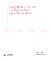 Keysight Technologies U1701B Guía Del Usuario Y Servicios