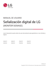 LG 65UH5J Manual De Usuario