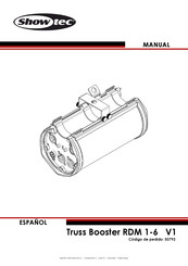 SHOWTEC Truss Booster RDM 1-6 V1 Manual