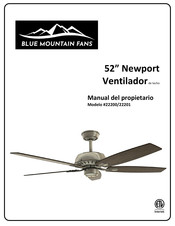 BLUE MOUNTAIN FANS 22200 Manual Del Propietário