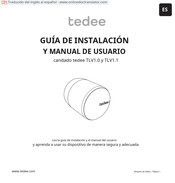 tedee TLV1.0 Guía De Instalación Y Manual De Usuario