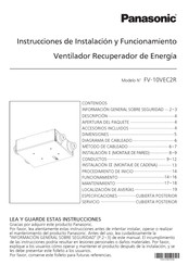 Panasonic FV-10VEC2R Instrucciones De Instalación Y Funcionamiento