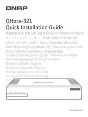 QNAP QHora-321 Guía De Instalación Rápida