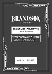Brandson Equipment 305883 Manual De Instrucciones