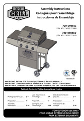 EXPERT GRILL 720-0988EC Instrucciones De Ensamblaje