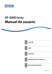 Epson XP-3200 Serie Manual Del Usuario