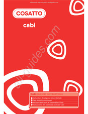 Cosatto cabi Manual De Instrucciones