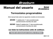 Braeburn 2030 Manual Del Usuario