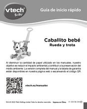 VTech baby Caballito bebe Rueda y trota Guia De Inicio Rapido