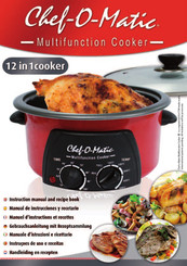 Chef-o-Matic VHGMNCIND0014 Manual De Instrucciones