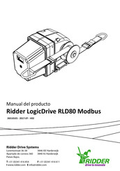 Ridder LogicDrive RLD80 Modbus Manual Del Producto