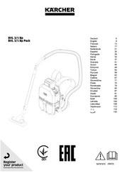 Kärcher BVL 3/1 Bp Manual De Instrucciones
