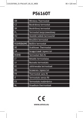 Emos P5616OT Manual De Instrucciones