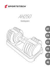 SPORTSTECH AH250 Manual De Instrucciones