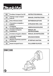 Makita DMC300 Manual De Instrucciones