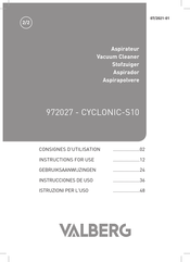 VALBERG CYCLONIC-S10 Instrucciones De Uso