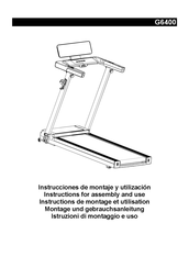 BH FITNESS G6400 Instrucciones De Montaje Y Utilización