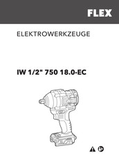 Flex IW 1/2 750 18.0-EC Instrucciones De Funcionamiento Originales