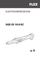 Flex DGE 25 18.0-EC Instrucciones De Funcionamiento