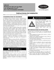 Carrier 25SCA5 Instrucciones De Instalación