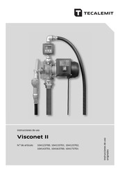 TECALEMIT Visconet II M Instrucciones De Uso