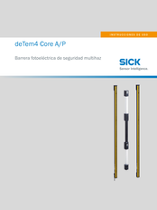 SICK deTem4 Core Instrucciones De Uso