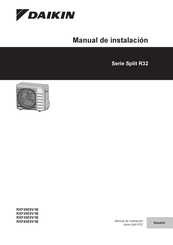 Daikin RXF25E5V1B Manual De Instalación