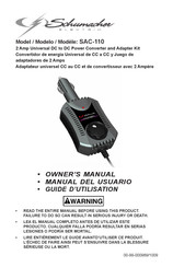 Schumacher Electric SAC-110 Manual Del Usuario