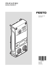 Festo CPX-AP-A-EP-M12 Instrucciones De Operación