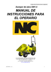 NC ENGINEERING SW1.5 Manual De Instrucciones