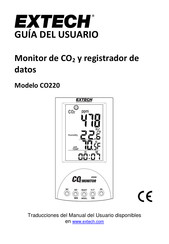 Extech CO220 Guia Del Usuario