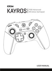 KROM KAYROS Manual Del Usuario