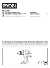 Ryobi LCDI1802 Manual De Utilización