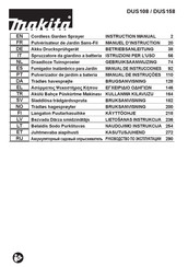 Makita DUS158 Manual De Instrucciones